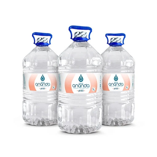 <h2><strong>3 BOTELLAS - 7 LITROS</strong></h2><h3><strong>Agua Alcalina pH 8.5</strong></h3>